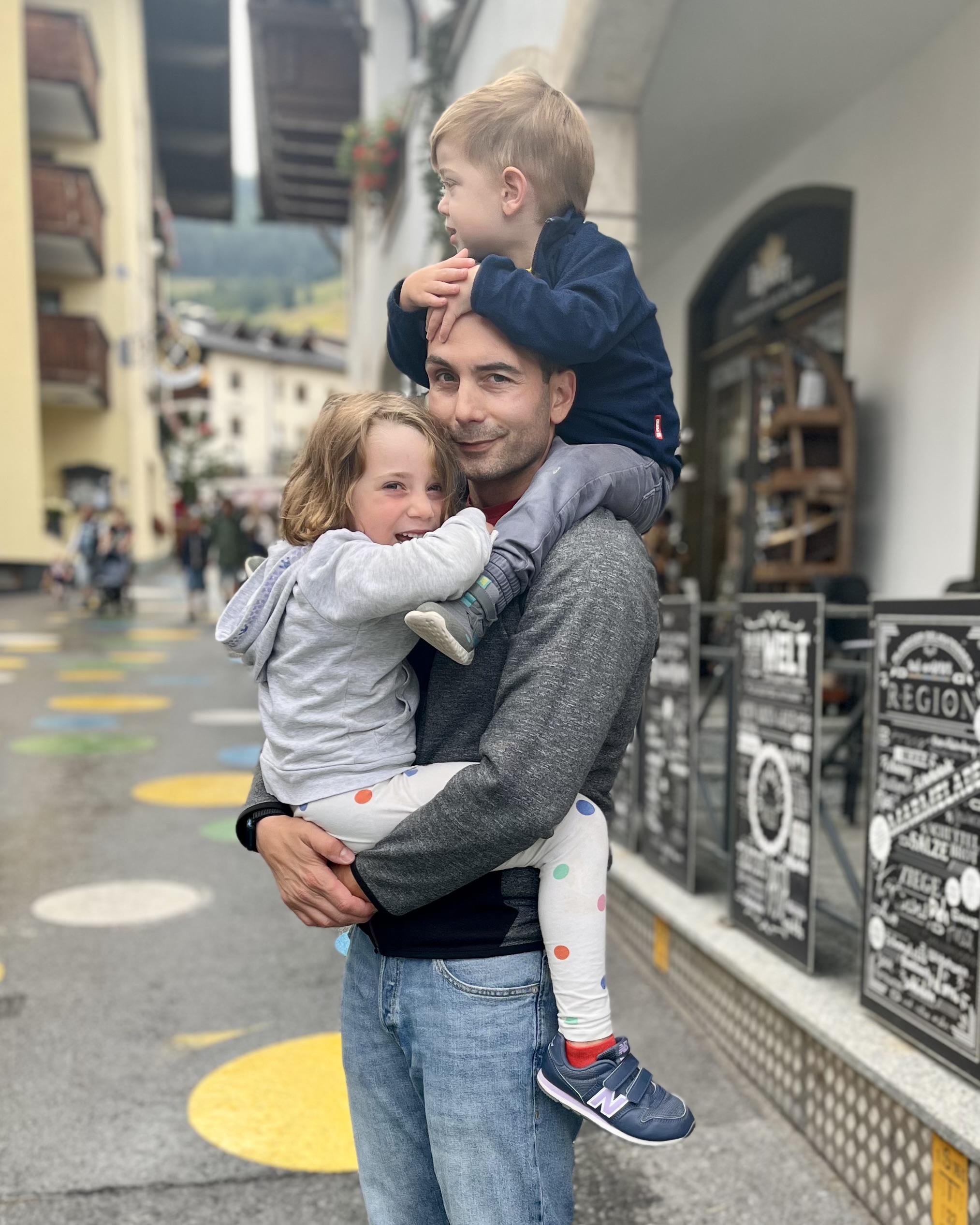 Antonio mit seiner Familie